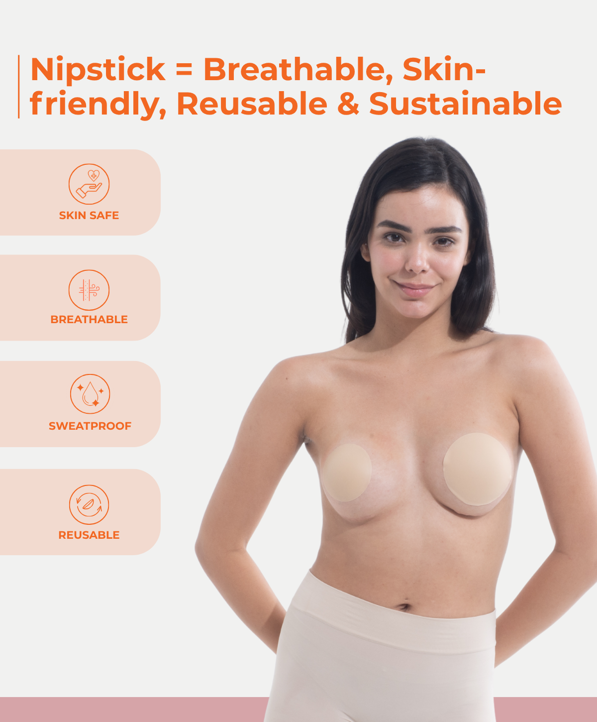 NipSticks Adhesive Nipple Covers