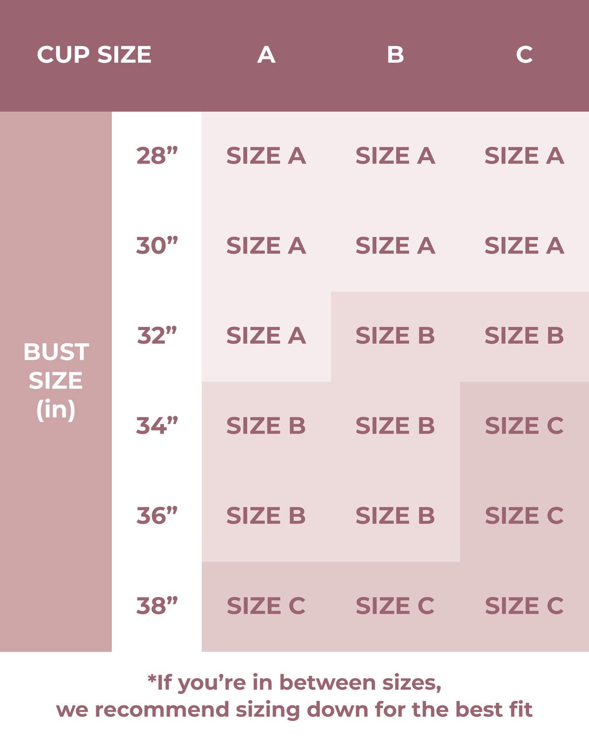 Nippetals Size Guide: Find your perfect fit