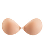 Front view of Nippetals BareEase strapless bra, showcasing its sleek design for seamless, strapless support