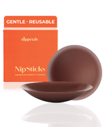 Nipsticks nipple covers in Cocoa Color